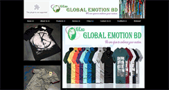 Desktop Screenshot of globalemotionbd.net